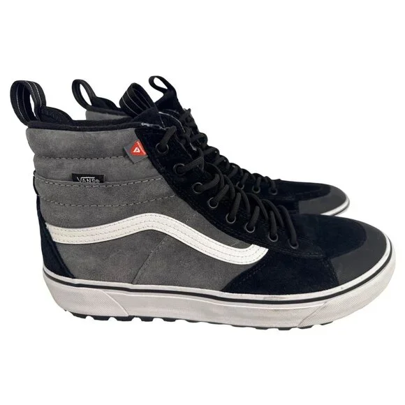 Vans Mens Sk8-HI MTE-2 Black/Pewter Suede Hi-Top Sneaker Shoe US M 10.5 - Picture 4 of 10